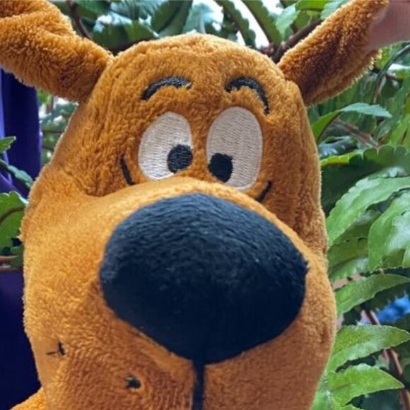 πToy Factory Scooby Doo Plush Animal May 2011 14 Inch Sitting Dog with Collar - Picture 4 of 12